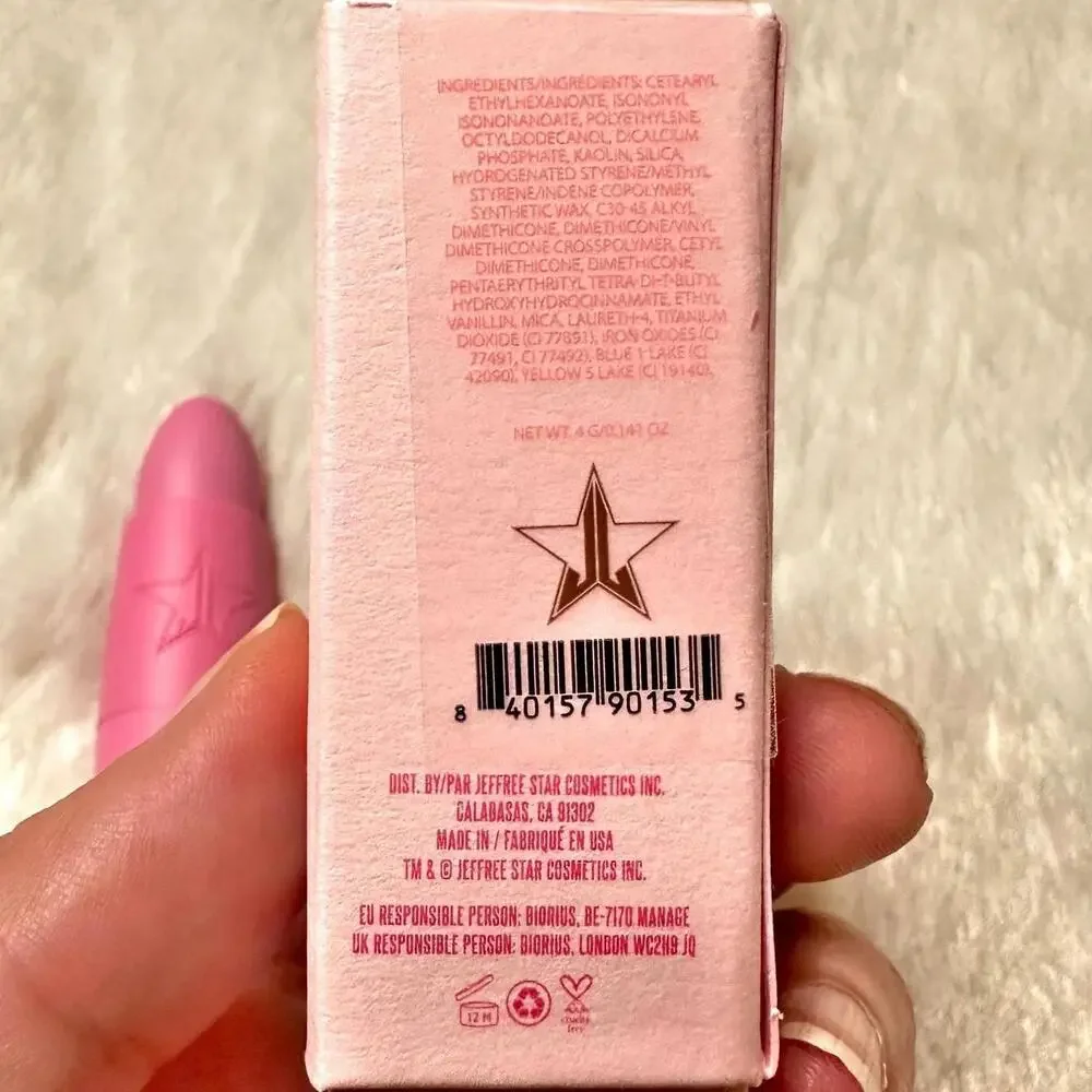 NIB Jeffree Star Chocolate Fondue Velvet Trap Lipstick Full Size 4g